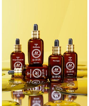Pure Cosmetic Argan Oil - MASSALIYA | Natural Fragrance Moisturizing Hair Growth | Made in France | Liquid Gold from Morocco - Buy Online on GoSupps.com