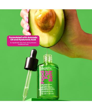 Matrix Food for Soft Multi-Use Hair Oil for Dry Hair With Avocado Oil for Heat Protection 50 ml - Buy Online on GoSupps.com