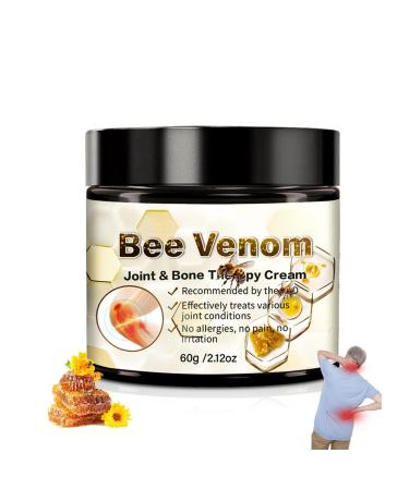YILEST Bee Venom Cream for Muscle & Joint Comfort Soothing Cream for Back Neck Hands Knees & Feet Fast Absorbing Easy to Use