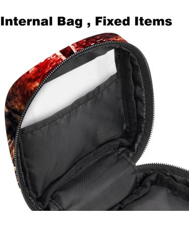 Shop Stylish Menstruation Pad Bag with Zipper - Chinese Dragon Design | Women s Tampon & Napkin Storage for Travel - Buy Online on GoSupps.com