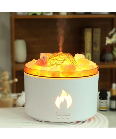 Essential Oil Diffuser & Humidifier with Timer | Salt Lamp Aroma Diffuser | Cool Mist for Home & Office | Auto Shut Off (US Plug - Buy Online on GoSupps.com