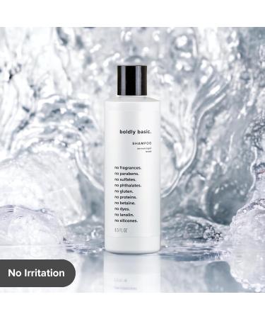 Fragrance Free Shampoo for Sensitive Skin - Gentle Sulfate & Paraben Free Dermatologist Tested Unscented Gluten Free Hypoallergenic - Buy Online on GoSupps.com