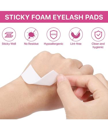 110 PCS Pre-cut Foam Tape Eye Pads for Lash Extensions - Lint Free, Hypoallergenic Under Eye Pads | Lash Supplies - Buy Online on GoSupps.com