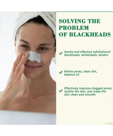 80 Blackhead Remover Strips - Natural Bamboo Coal Nose Pore Cleansing & Acne Stick Effective Blackhead Treatment - Buy Online on GoSupps.com