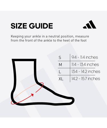 Buy adidas Performance Aeroready Ankle Brace XL - White | Free International Shipping - Buy Online on GoSupps.com