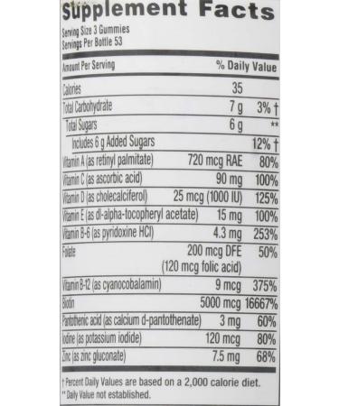 Vita Fusion Hair, Skin & Nails Multivitamin Dietary Supplement 160 Count - Pack of 1 - Buy Online on GoSupps.com