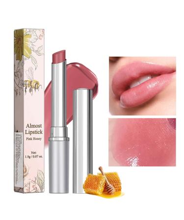 EONFAVE EONFAVE Pink Honey Lipstick - Moisturizing Lip Balm - Nourishing Mirror Effect - Hydrating - Glossy Pink Lip Makeup