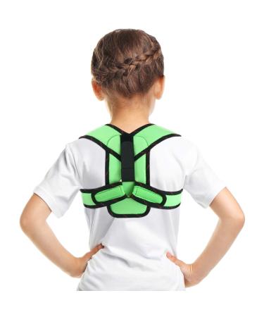 ORTONYX Kids Clavicle Support Posture Corrector Brace / ACJB2407-GRN One Size Green - Buy Online on GoSupps.com