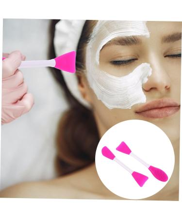 Ipetboom Skincare Tools 1 Film Stick Set Silicone Brush Double-head Applicator Brush Brush Brush Skin Care Beauty Tool Double-head Brush Portable Brush Purple Cosmetic Care Brush Plastic - Buy Online on GoSupps.com