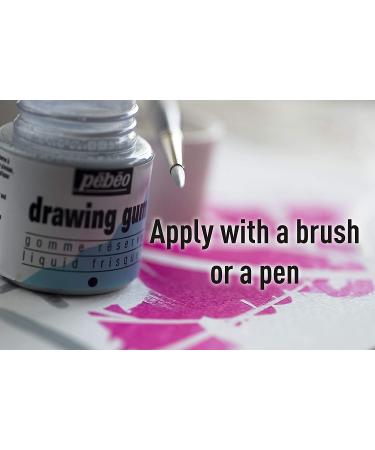 Pebeo Easy Peel Masking Fluid 45ml - Ideal for Ink, Watercolor, Gouache - Fine Arts & Crafts - Buy Online on GoSupps.com