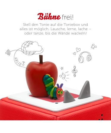 Buy The Very Hungry Caterpillar Tonies Audio Figure | Toniebox Children's Audiobook | 44 Min Playtime | International Shipping - Buy Online on GoSupps.com
