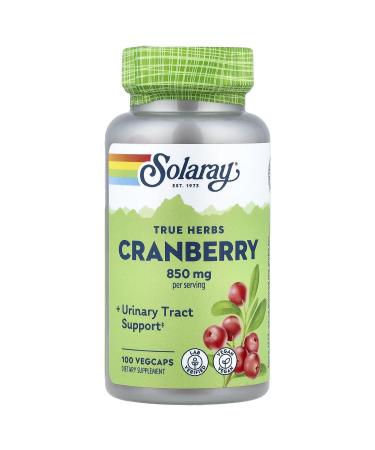 Solaray Cranberry - 425 mg - 100 Capsules