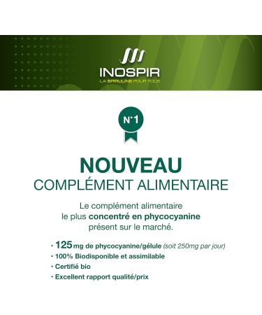 Concentrated Organic Phycocyanin | GELU'SPIR - Buy Online on GoSupps.com