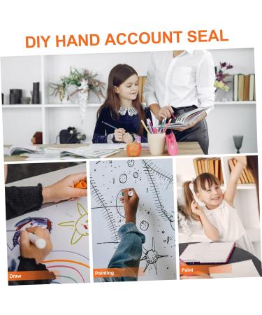 Lurrose Postage Stamps Scrapbook Embellishments Clear Stamp Block Mailing Stamps Silicone Stamps Seal Fine - Buy Online on GoSupps.com