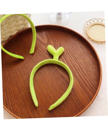 Mikinona Green Bean Sprout Headband Bopper Headband New Years Party Supplies Birthday Headband Photo Booth Props Wedding Party Headwear Women Headbands Birthday Hair Accessories Photo Prop - Buy Online on GoSupps.com