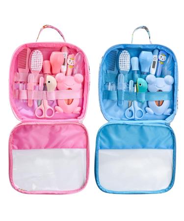 Idota Baby Care Set - 13 Piece Newborn First Aid Kit (Blue) | Essential Infant Health Supplies for International Shipping - Buy Online on GoSupps.com