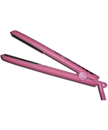 U9 Goddess Pink 1 Inch Ionic Tourmaline Ceramic Hair Straightener - Premium Hot Pink Flat Iron for Effortless Styling - Buy Online on GoSupps.com