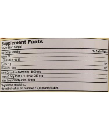 Kirkland Signature hgar Fish Oil Concentrate 2 Pack 400 Count (Pack of 2) - Buy Online on GoSupps.com