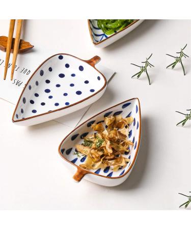 Dipping Bowls Ceramic Dip Bowls Seasoning Dishes Multipurpose Porcelain Side Dish Bowl Small Bowls for Tomato Sauce Soy BBQ and Other Party Dinner Appetizer Plates Household Plates Kitchenware (Color - Buy Online on GoSupps.com