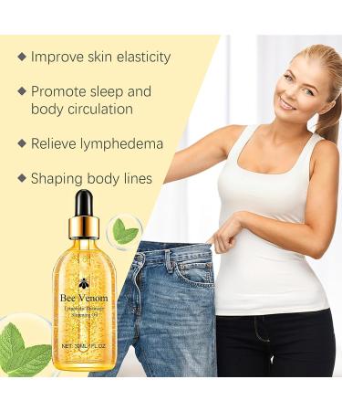 Bee Venom Slimming Oil Bee Venom Drops Bee Venom Intestinal Detox Belly Button Drops Bee Venom Belly Button Drops Bee Venom Oil Bee Venom Lymphatic Drainage Oil Tightening & Shaping Curve Body 1 - Buy Online on GoSupps.com