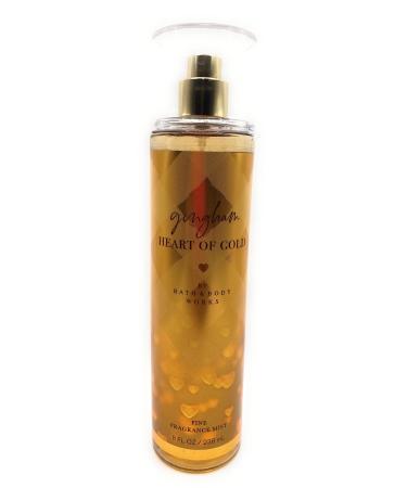Bath & Body Works Gingham Heart of Gold Fine Fragrance Mist 8 Fluid Ounce