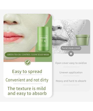 Green Tea Deep Cleanse Mask Stick - Blackhead Remover for Face - Purifying Clay Mask for All Skin Types - Oil Control Acne Remover - 1 PCS - Buy Online on GoSupps.com