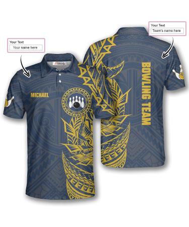 PRIMESTY Custom Bowling Shirts for Men - Personalized Jerseys with Name - Team Name, Polo Style09 - Buy Online on GoSupps.com
