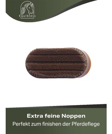 Equibless Flexible Ergonomic Massage Brush | Perfect for Changing Horse Fur | Premium Horse Accessories - Buy Online on GoSupps.com