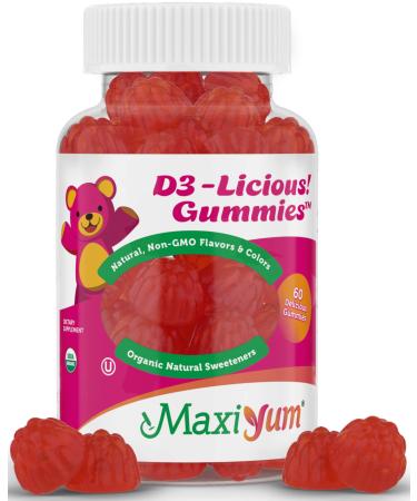 Maxi Health Vitamin D Gummies (60 Gummies)