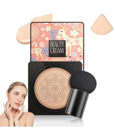 EdmEr Cr me de beaut cr me CC coussin d'air correcteur hydratant fond de teint couverture compl te longue dur e finition naturelle blanc clair B-Lvory