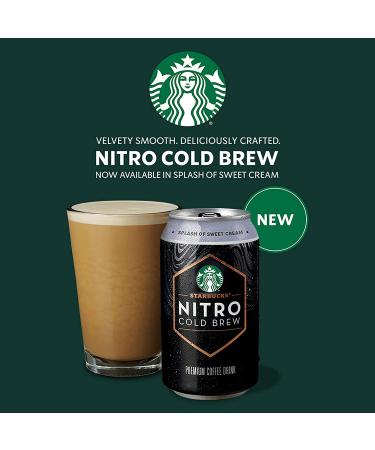 Starbucks Nitro Cold Brew with Sweet Cream 9.6oz 8pk - Ready-to-Drink Coffee - Buy Online on GoSupps.com