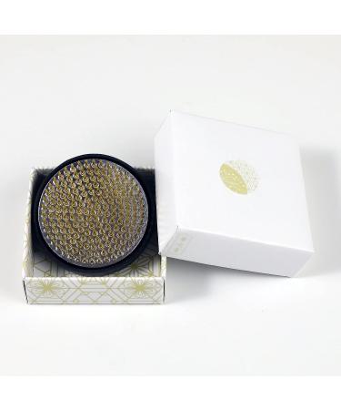 Wazakura Ikebana Kenzan Japanese Flower Holder - Made in Japan, Round 2.4 Brass Pin Frog for Floral Arranging - Buy Online on GoSupps.com