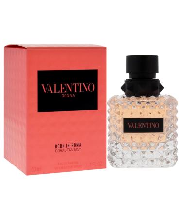Valentino Donna Born In Roma Coral Fantasy for Women - 1.7 oz EDP Spray 1.7 Fl Oz (Pack of 1) - Buy Online on GoSupps.com