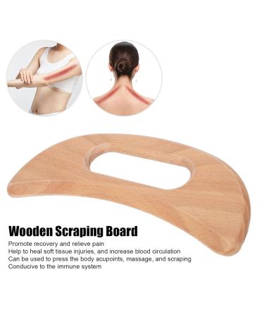 Premium Gua Sha Scraping Massage Tool - Natural Lifting Holz Gua Sha Board for Face Neck & Body - Traditional Design for Beauty & Relaxation - Buy Online on GoSupps.com