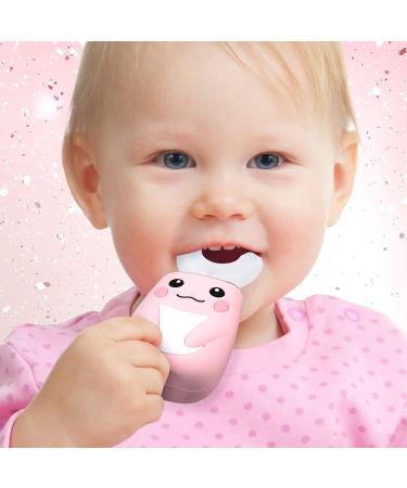 2 Pieces Kids U Electric Toothbrush  Ultrasonic Automatic Whitening Massage Toothbrush U-Type Cartoon Modeling Toothbrush with 4 Brush Heads for Sensitive Teeth Child 2-7 (Dolphin 11.5 x 5.5 x 3.2 cm) 2 Count (Pack of 1) Dâ¦ - Buy Online on GoSupps.com