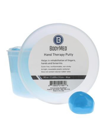 Body Sport Standard Hand Therapy Putty Blue 80 Oz. Firm Strengthening Therapy Putty for Physical Rehabilitation