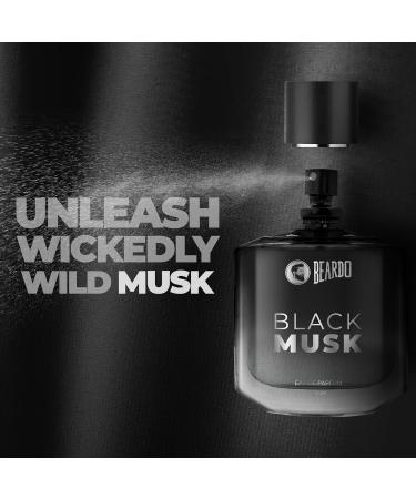Black Musk Eau De Parfum Perfume for Men 100ml | Musky Woody Perfume for Men Long Lasting | Gift for men | Best Date night fragrance | Mens Perfume | Gift For Brother - Buy Online on GoSupps.com