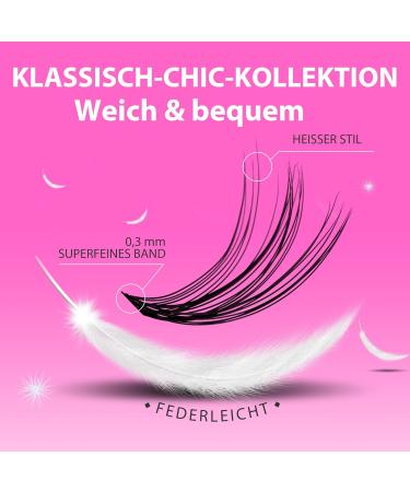 Calailis Individual Eyelash Extensions - 280 PCs DIY Cluster Eyelashes | 0.07-30D + 40D D Curl Volume Lashes at Home - Buy Online on GoSupps.com