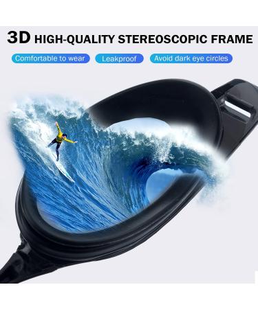 FOCEVI Swimming Goggles for Men & Women - Anti-Fog UV-Resistant Replaceable Nose Piece - Professional Swim Glasses for Adults & Adolescents - Buy Online on GoSupps.com