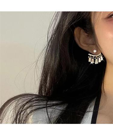 MUAYOUAUM Crystal Dangle Earrings A2135 for Women and Girls - Buy Online on GoSupps.com