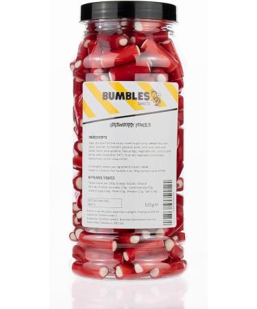 Strawberry Pencil Bites Sweets Gift Jar - Buy Online on GoSupps.com