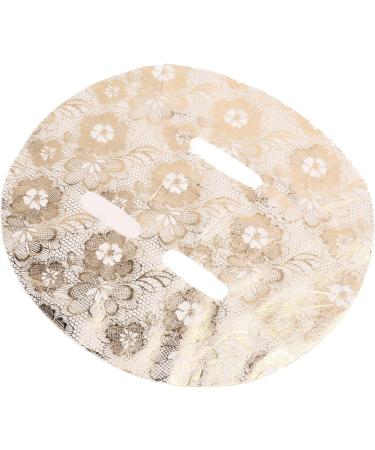 50 Pre-cut Facial Mask Sheets Moisture Retention Skin Care Flower Gold Tencel Material Compressed for DIY Beauty - Buy Online on GoSupps.com