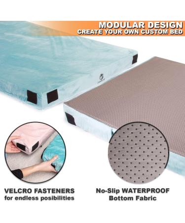 Camplife Certipur-US Memory Foam Sleeping Mattress Most Comfortable Camping Mattress with Carry Bag Travel Strap Removable Waterproof Cover Roll Out Sleeping Pad Floor Bed (Twin - 75" x 38" x 3") - Buy Online on GoSupps.com