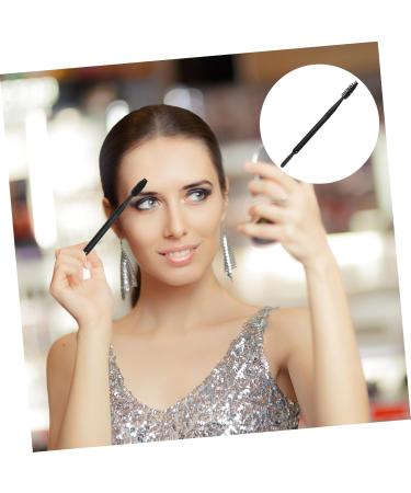 minkissy 1pc Eyelash Brush Eyebrow Brush for Women Makeup Brush for Eyebrow Professional Eyebrow Brush Beauty Brush for Eyebrow Mascara Brush Make up Wooden Eye Shadow Brush M Black - Buy Online on GoSupps.com