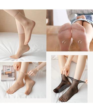 Buy Tourmaline Ionic Body Shaping Stretch Socks - 5/10 Pairs Foot Massage Therapy - Enhance Wellness & Comfort - Buy Online on GoSupps.com