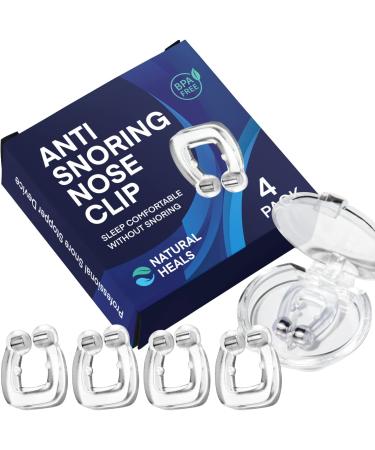 Silicone Magnetic Anti Snoring Nose Clip - Effective Snoring Solution (4 Pcs) - Buy Online on GoSupps.com