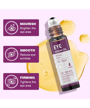 Huile Raffermissante Pour Les Yeux - Huile Sous Yeux 10 Ml De Raffermissant Pour La Peau Traitement Sous Anti-rides Pour Le R gime Du Week-end R paration Du Soir Vacances Vo - Buy Online on GoSupps.com