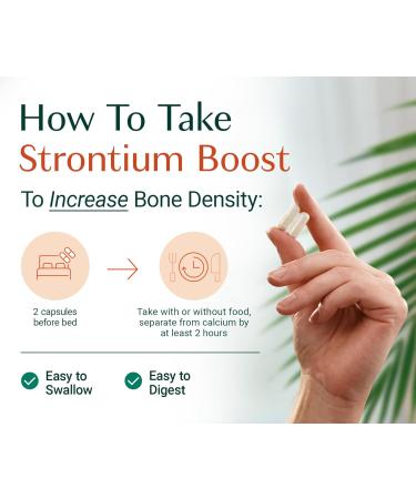 AlgaeCal - Strontium Boost Natural Calcium Supplement for Bone Density Increase Strontium Citrate 680 mg Easy to Swallow for Bone Health & Bone Strength Gluten-Free - 60 Veggie Caps- Made in USA 60 Count (Pack of 1) - Buy Online on GoSupps.com