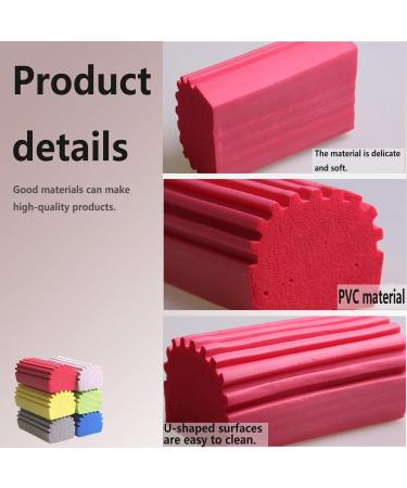 Multifunction Strong Absorbent Magical Brush PVC Sponge Wipes high-Density Multifunctional Sponge Blocks Reusable Wiping and Cleaning Tool for Window Kitchens bathrooms Cars. (6PCS) - Buy Online on GoSupps.com