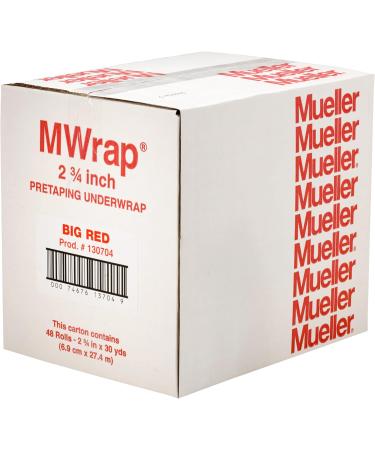 Buy Mueller Pre-Wrap Red - Single Roll for Sports & Athletic Use | International Shipping Available - Buy Online on GoSupps.com